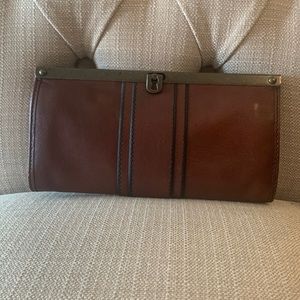Fossil Brown Leather Wallet